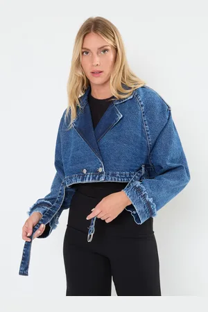 Noisy May NMTALLA L/S DENIM JACKET AZ384MB - Abbigliamento - Taglia L