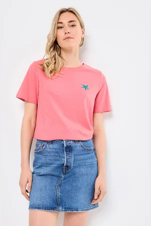 B YOUNG BYSOBBE EMB TSHIRT 2 - - Abbigliamento - Taglia XS