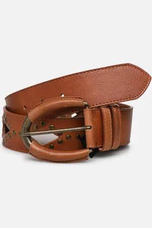Pieces® Venita Leather Jeans Belt Fc - Cinture - Taglia 85