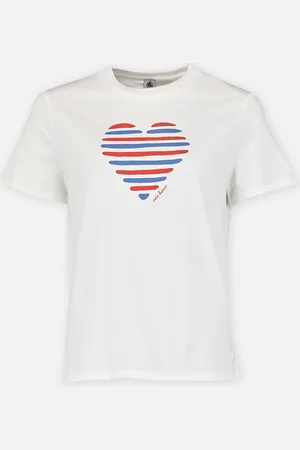 Petit Bateau T-shirt droit manches courtes col rond - Abbigliamento - Taglia L