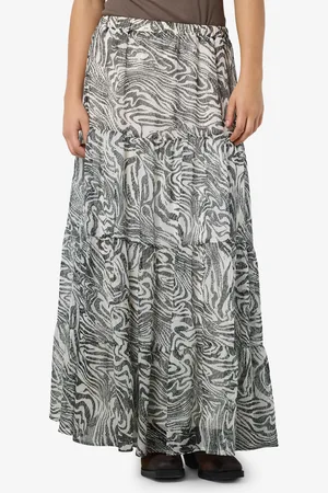 Noisy May NMFAIRY MAXI CHIFFON SKIRT WVN - Abbigliamento - Taglia L