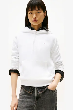 Tommy Hilfiger Tjw Reg S Flag Hoodi DW0DW19958 - Abbigliamento - Taglia L