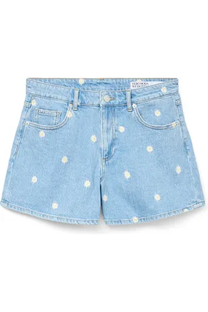 VERO MODA VMTESS MR SHORT DNM DAISY SHORTS - Abbigliamento - Taglia L