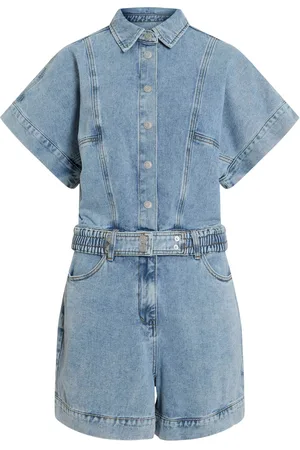 VILA ROUJOLIE 2/4 DENIM PLAYSUIT - Abbigliamento - Taglia 34