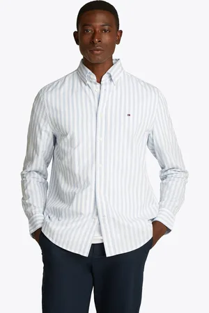 Tommy Hilfiger Flex Poplin Bold Str MW0MW39159 - Abbigliamento - Taglia L