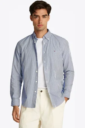 Tommy Hilfiger Flex Poplin Classic MW0MW37549 - Abbigliamento - Taglia L