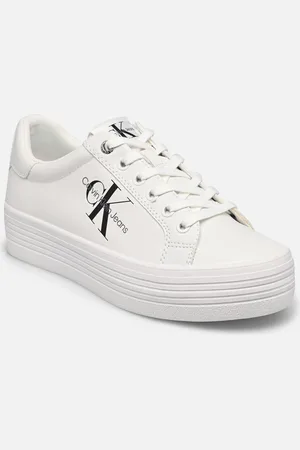 Calvin Klein VULC FLATFORM LACEUP LOW LTH - Sneakers - Taglia 36