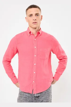 GANT REG GMNT DYED LINEN SHIRT - Abbigliamento - Taglia L
