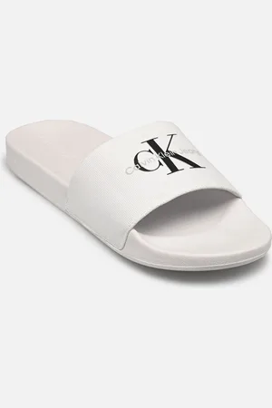 Calvin Klein SLIDE MONOGRAM CV - Sandali e scarpe aperte - Taglia 40