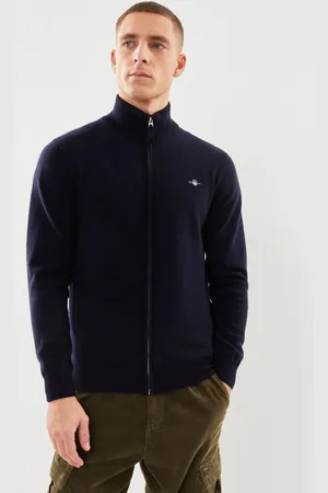 GANT Superfine Lambswool Zip Cardigan new - Abbigliamento - Taglia XXL