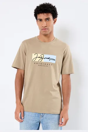 JACK & JONES JORFREDERIKSBERG BOX SCRIPT TEE SS CN LN - Abbigliamento - Taglia L