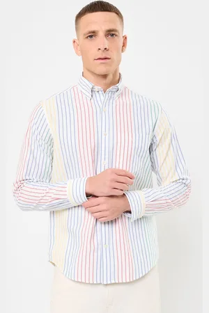 GANT REG ARCHIVE OXF MULTI STRIPE SHIRT - Abbigliamento - Taglia L