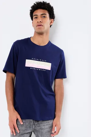 JACK & JONES JORFREDERIKSBERG BOX SCRIPT TEE SS CN LN - Abbigliamento - Taglia L