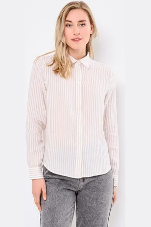 GANT REG LINEN STRIPED SHIRT - Abbigliamento - Taglia 34