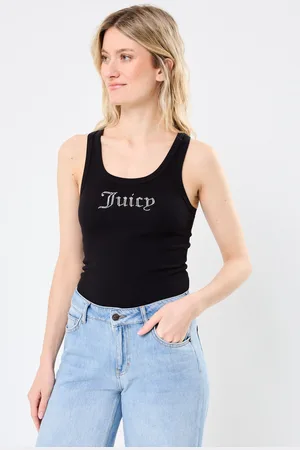 Juicy Couture Rib Jersey Racer Vest top - Abbigliamento - Taglia XS