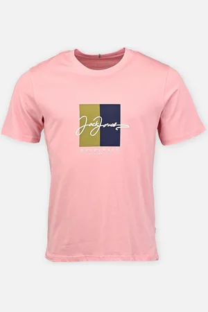 JACK & JONES JORFREDERIKSBERG BOX SCRIPT TEE SS CN LN - Abbigliamento - Taglia L
