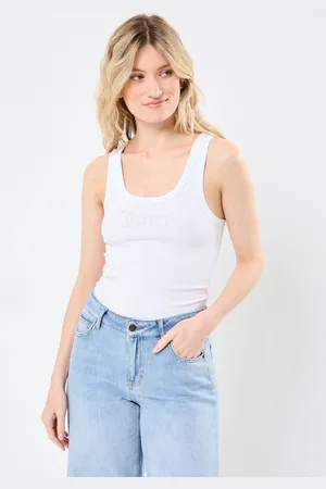 Juicy Couture Rib Jersey Racer Vest top - Abbigliamento - Taglia XS