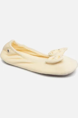 Isotoner Ballerine Velours – Grand Nœud W - Pantofole - Taglia 41 - 42