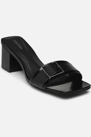 Calvin Klein HEEL MULE 50 W/BUCKL - Sandali e scarpe aperte - Taglia 37