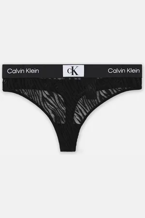 Calvin Klein Modern Thong 000QF7378 - Abbigliamento - Taglia L