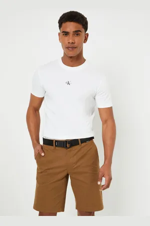 Calvin Klein Modern Twill Slim Short Belt - Abbigliamento - Taglia 29