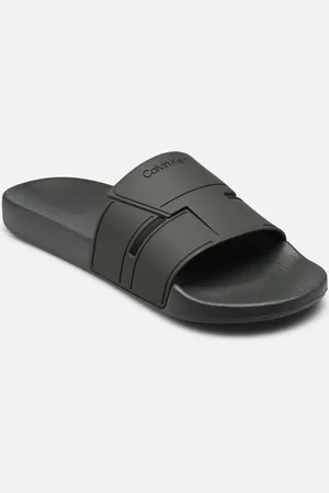 Calvin Klein POOL SLIDE DOUBLE T - Sandali e scarpe aperte - Taglia 40
