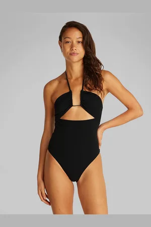 Calvin Klein Plunge One Piece -Rp KW0KW02813 - Abbigliamento - Taglia L