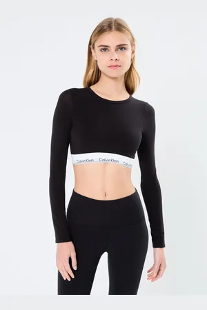 Calvin Klein Lightly Lined Bralet 000QF8009E - Abbigliamento - Taglia L