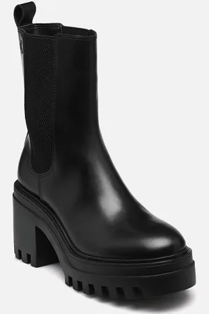 Calvin Klein CHUNKY HEELED CHELSEA LTH - Stivaletti e tronchetti - Taglia 40