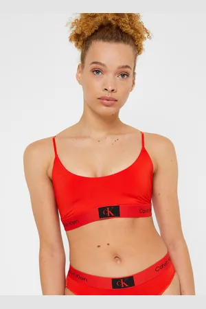 Calvin Klein Lght Lined Bralette - Abbigliamento - Taglia L