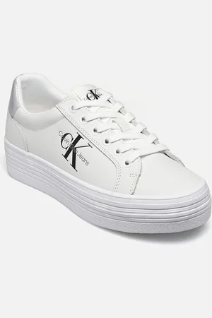 Calvin Klein VULC FLATFORM LACEUP LTH - Sneakers - Taglia 40
