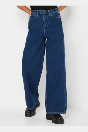 Calvin Klein Hr Wide - Archive Blue Rinse - Abbigliamento - Taglia 26 X 30