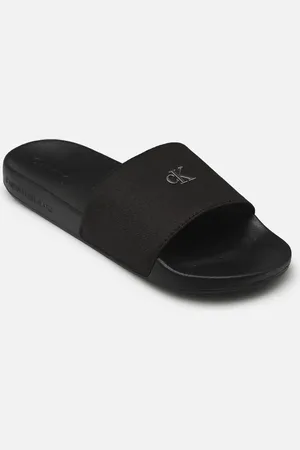 Calvin Klein SLIDE MONOGRAM HARDW - Sandali e scarpe aperte - Taglia 36