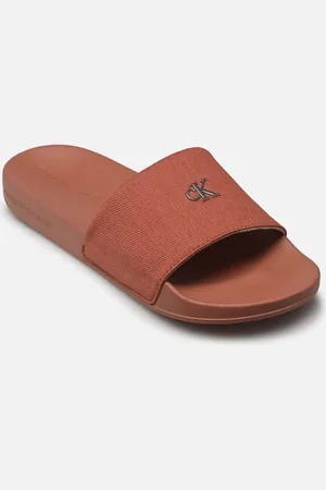 Calvin Klein SLIDE MONOGRAM HARDW - Sandali e scarpe aperte - Taglia 37