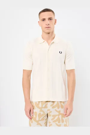 Fred Perry BUTTON THROUGH SS SHIRT - Abbigliamento - Taglia S