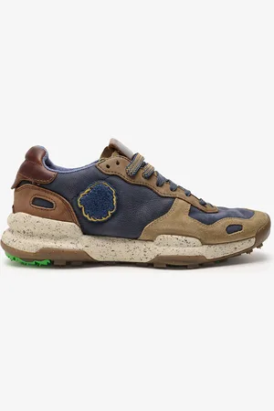 Satorisan Chacrona Premium - Scarpe Casual Uomo - Sneakers Vintage Pelle - Colore - Taglia 40