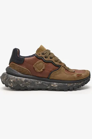 Satorisan Chacrona Metta Buckingham - Scarpe Casual Uomo - Sneakers Vintage Pelle - Colore - Taglia 41