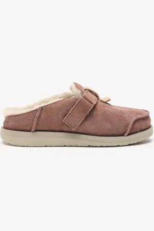 Satorisan Uwabaki Clog Strap Suede - Pantafole da Casa Donna - Pantafole Pelle - Colore - Taglia 36