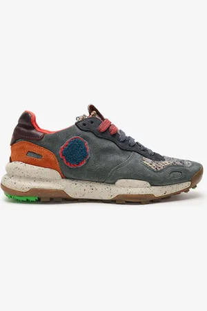 Satorisan Chacrona Suede - Scarpe Casual Uomo - Sneakers Vintage Pelle - Colore - Taglia 40