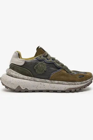 Satorisan Chacrona Metta Buckingham - Scarpe Casual Uomo - Sneakers Vintage Pelle - Colore - Taglia 40