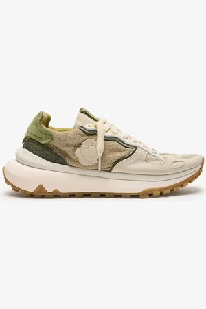 Satorisan Chacrona Metta Lino Whitewisp - Scarpe Casual Uomo - Sneakers Vintage Pelle e lino - Colore - Taglia 41