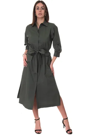 SEVENTY BY SERGIO TEGON Abito in cotone chemisier