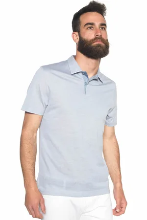 CANALI Polo in cotone piquet