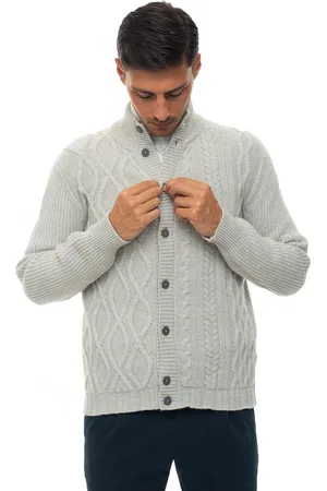 ANDREA FENZI Cardigan con trecce