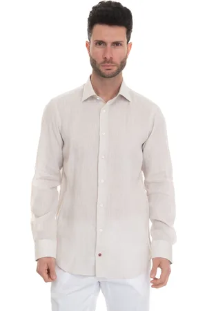 Carrel Camicia lino manica lunga