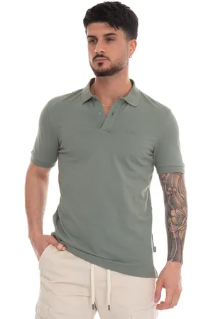 HUGO BOSS Polo in cotone piquet