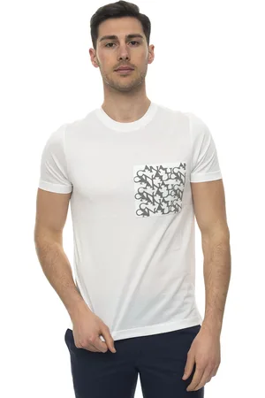 CANALI T-shirt girocollo mezza manica