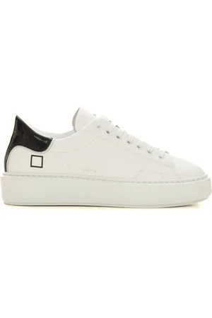 D.A.T.E. Sneakers in pelle con lacci SFERA PATENT