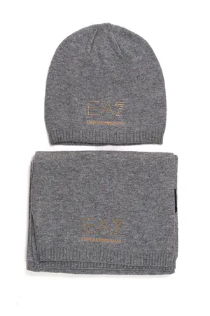 EA7 Set guanti e sciarpa