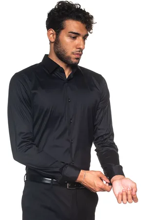 HUGO BOSS Camicia classica da uomo Herwing